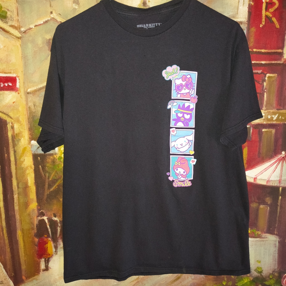 Hello Kitty Black Graphic Tee